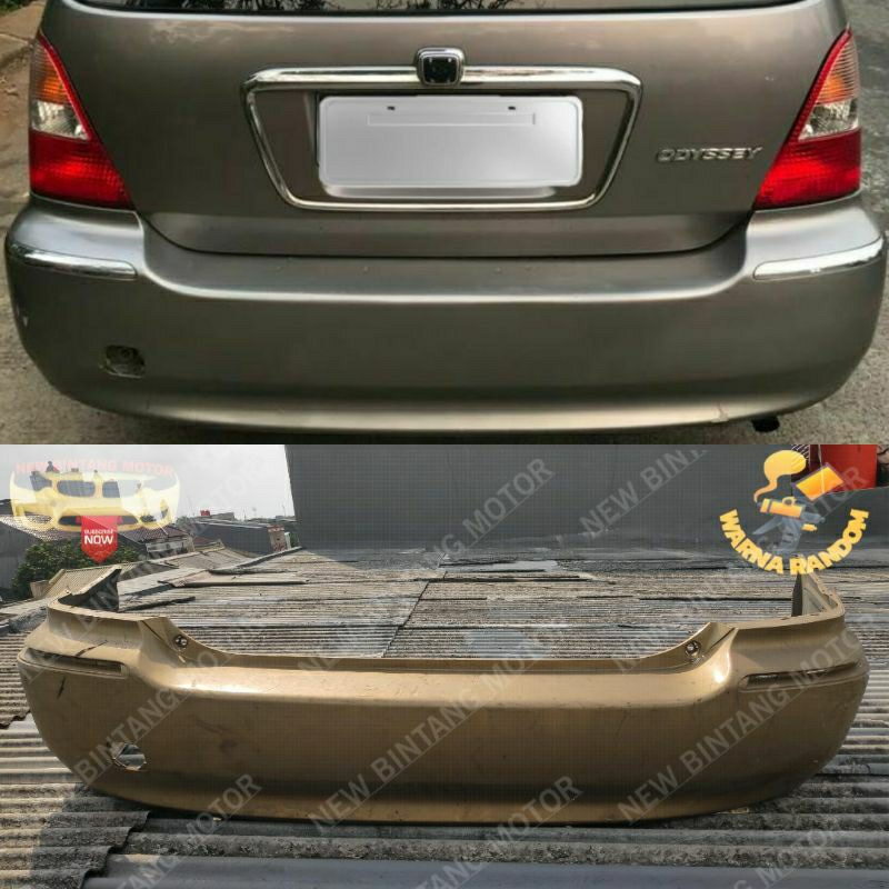 Bumper belakang honda odyssey RA6 RA8 2001 original