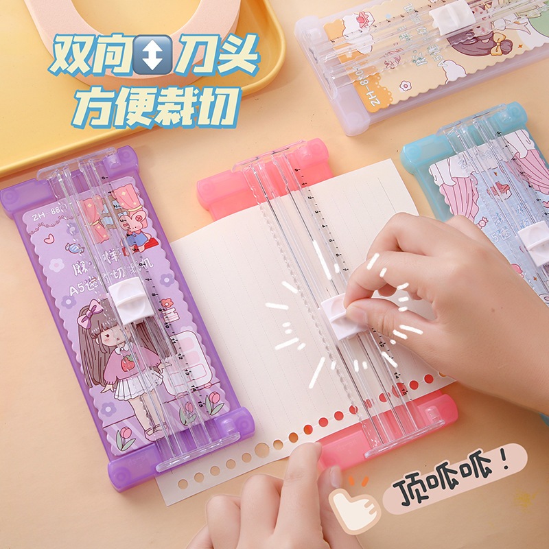 

Paper Cutter Cute Student Convenient A5 Paper Cutter