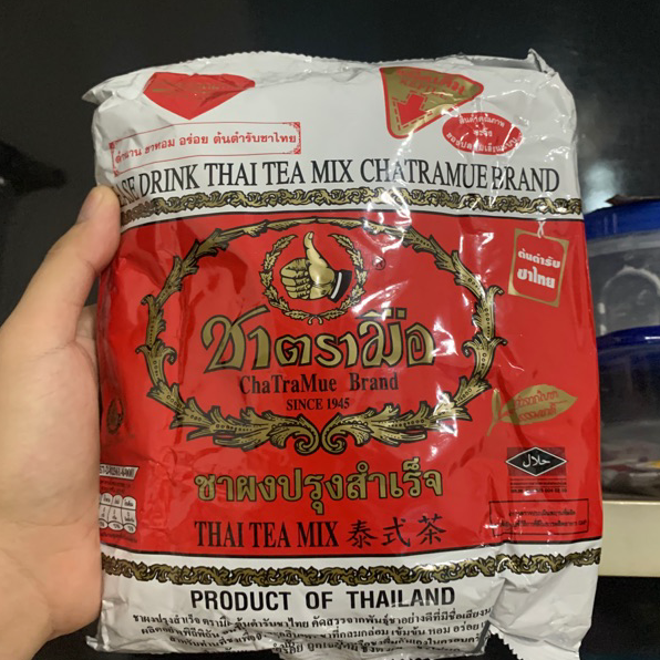 

XSNR8166 Thai Tea Cha tra mue / thaitea mix cha tramue chatramue 400gr 400 gram
