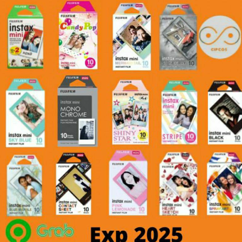 {Original} PROMO TERLENGKAP REFILL INSTAX MINI/PAPER/FILM FUJIFILM/ REFILL POLAROID/ ISI POLAROID EX