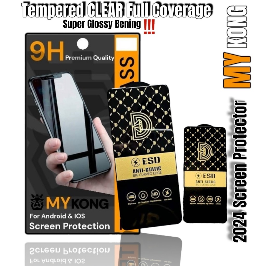 2024 Tempered ORIGINAL MY KONG CLEAR Vivo V40 Lite V29E V27E V25 V25E V23 V23E V21 V20 V20SE V19 V17