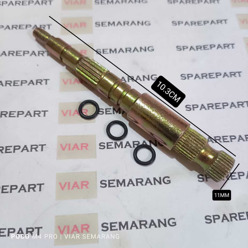 AS Pedal gearbox viar + O Ring Girbok Maju Mundur (Set), Spindle Reverse Kit Gearbox Viar Karya