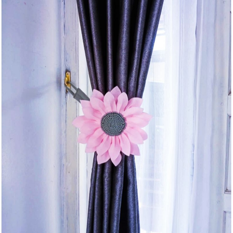 Tali gorden model bunga / Pengikat gorden model bunga / Tali hordeng model bunga / Pengikat hordeng 