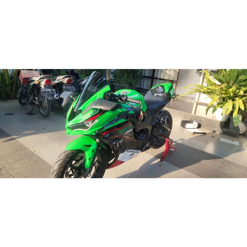 FULL FAIRING ZX25 HASIL CUSTOM PEMASANGAN PNP UNTUK NINJA MONO NINJA KARBU NINJA 250 FI BYSON R15 LA