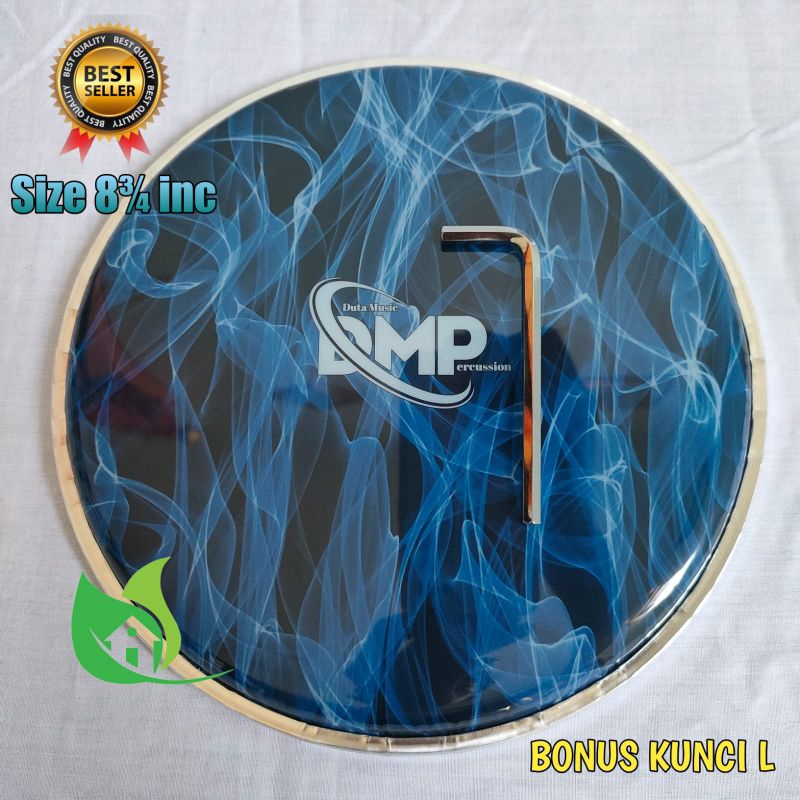 mika Darbuka DMP 8¾ Biru api Bonus kunci L