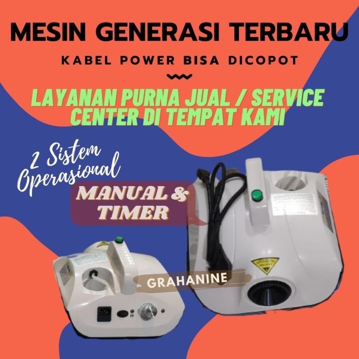 alat mesin fogging disinfektan, alat semprot hot fogging asap bagus