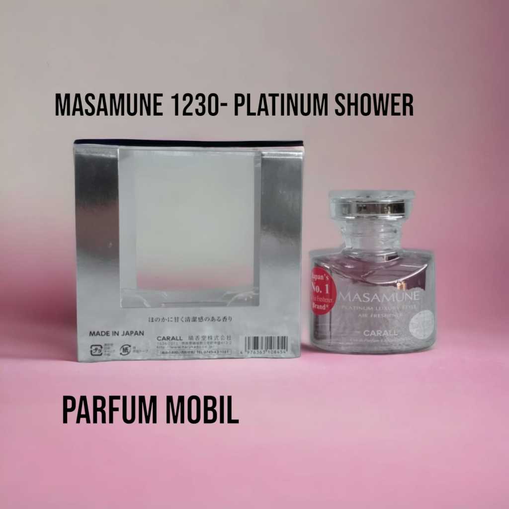 Parfum Pewangi Mobil Ruangan Carall Masamune 1230 Platinum Shower Parfum cair Mobil Carall Masamune 