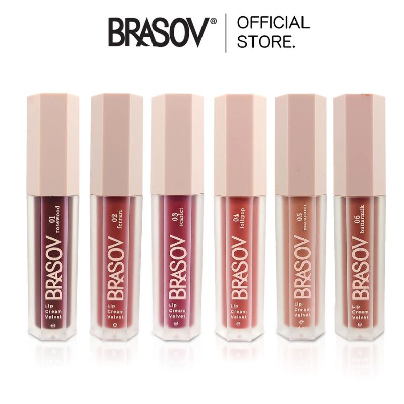 Brasov Lipcream Velvet Lip Matte