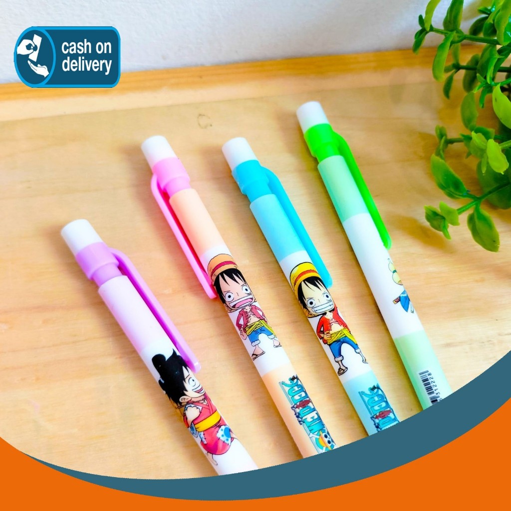 

PENSIL CETEK MEKANIK COLLECTION ONE PIECE PCM-1039 MECHANICAL KLIK CLICK KARAKTER UNIK MURAH PENCIL ALAT TULIS KANTOR SEKOLAH MURAH TERMURAH COD