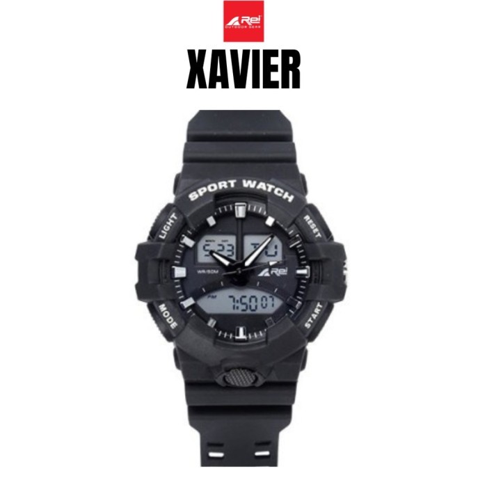 Rei Jam Tangan Dital Analog pria Xavier Arei Outdoorr watch water