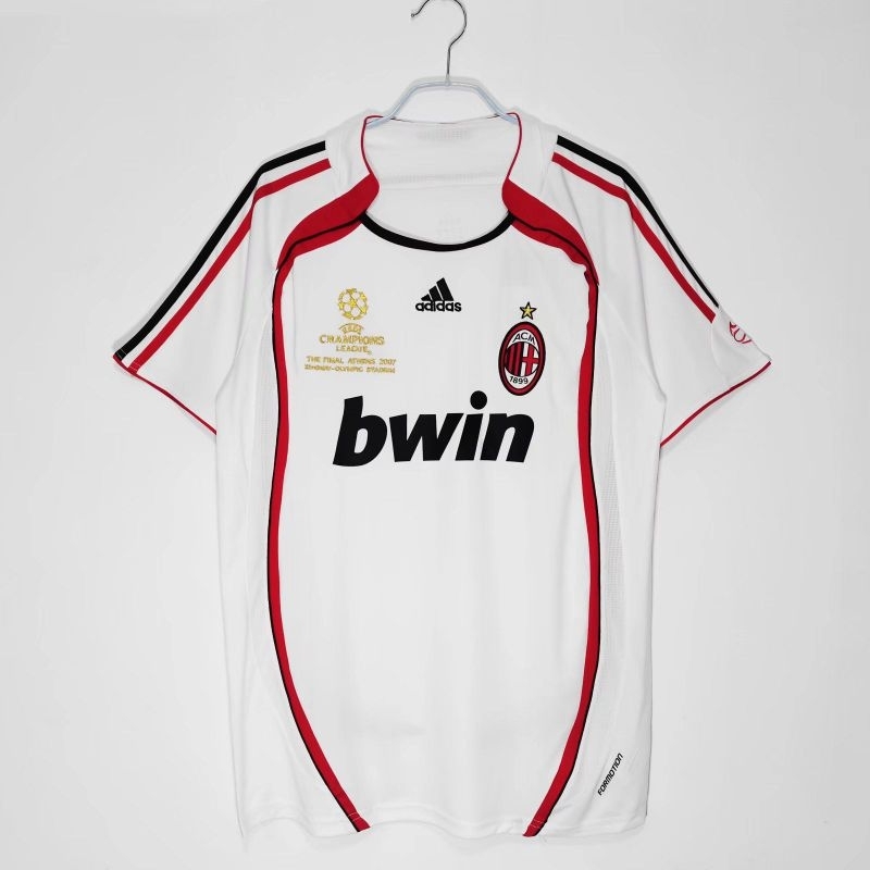 Baju Jersey Retro Klasik AC Milan Club Bola / Jersey Retro Club Bola Termurah / Jersey Bola Grade Or