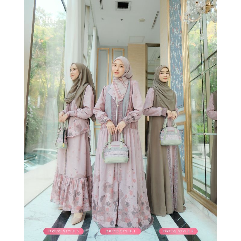 DRESS CINDAI KEMBANG BY KAZAMI STYLE 2