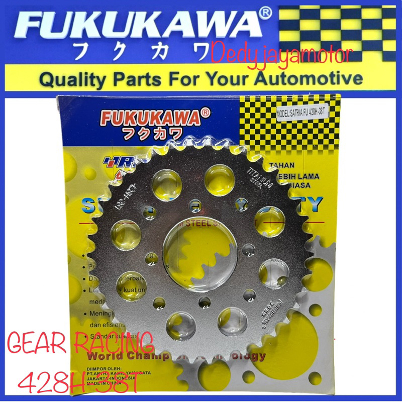 Gear Belakang Gir Racing Fukukawa Satria Fu 150 Model SSS Gir Belakang Racing Satria Fu. Satria Fu I