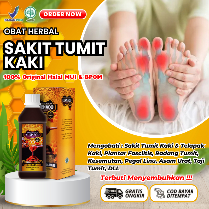Obat Penghilang Nyeri Tumit Kaki Sebelah 100% Herbal Alami, Obat Herbal Tumit Sakit, Obat Tumit Pega