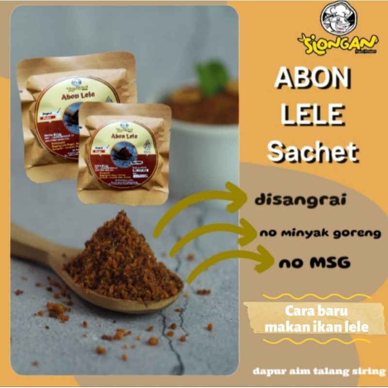 

ABON IKAN| ABON IKAN LELE| 13 gram| MINIMAL ORDER 3pcs |KEMASAN PRAKTIS SEKALI MAKAN|COCOK BEKAL ANAK SEKOLAH