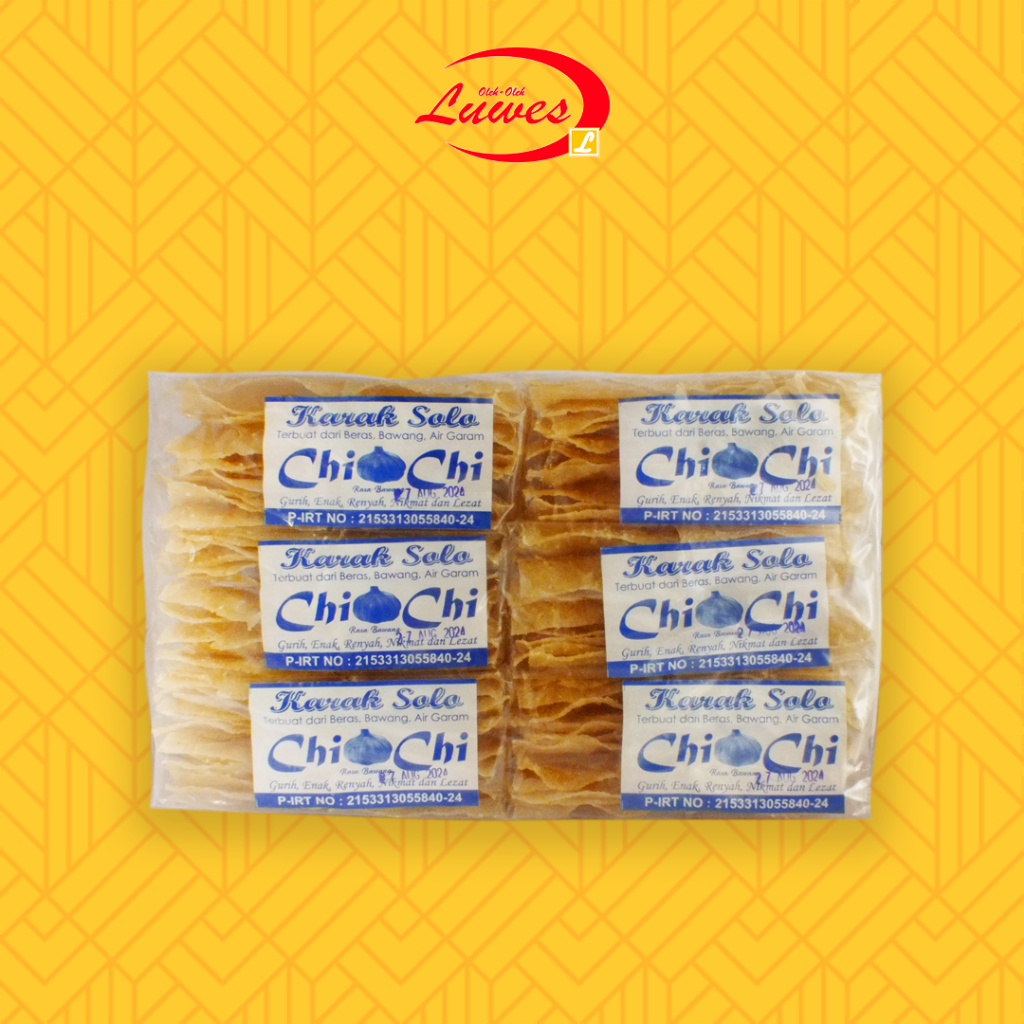 

karak solo cap chi chi paket isi 6 pak