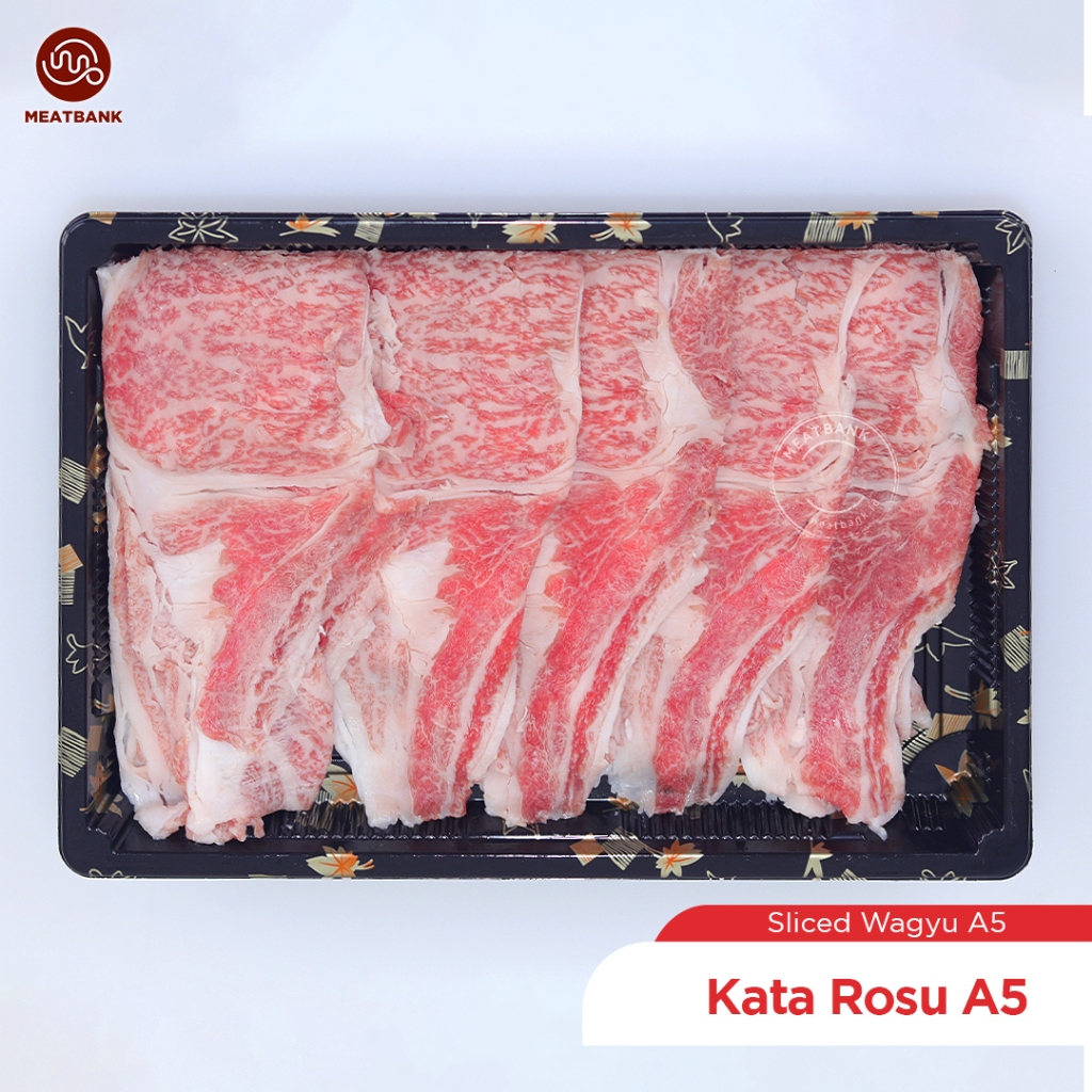 

MEATBANK JAPAN WAGYU A5 SLICE Kobe Beef Shabu Teppanyaki Hotpot Steak