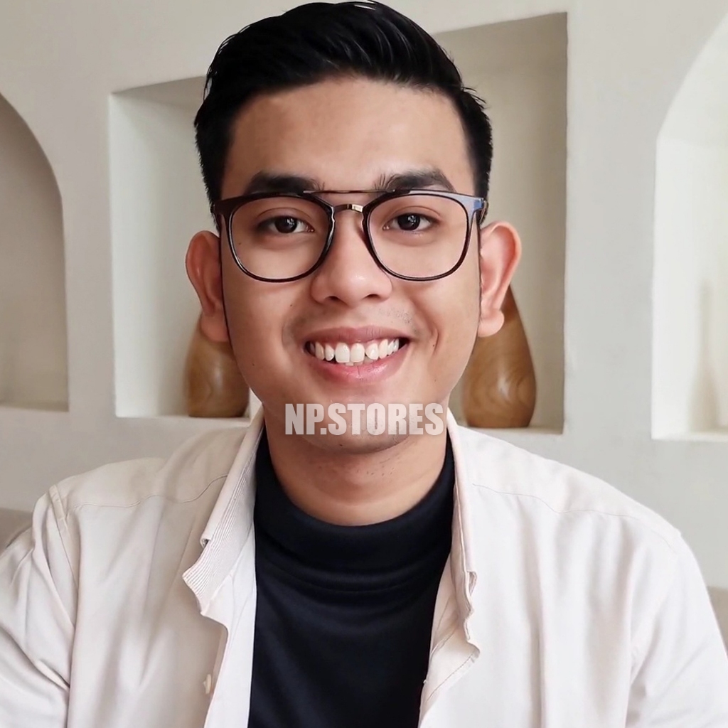 Frame Kacamata Pria Wanita Warna Coklat Tua Desain Minimalis Enak Dan Nyaman Dipakai Seharian Gaya C