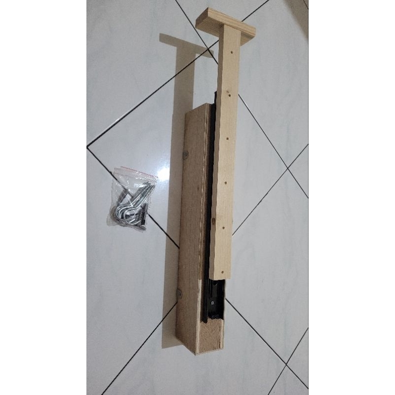 Rel Gantungan Panci Tarik / Pan Rail Dapur Bp*Js