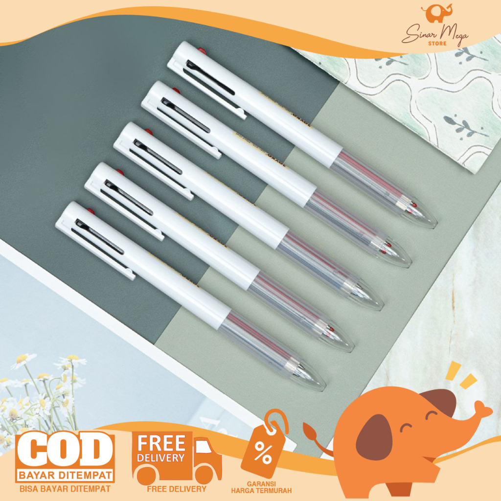 

Joyko Pulpen 0.5mm GP-375 Flip2 Gel (3 color) / Pulpen 3 warna