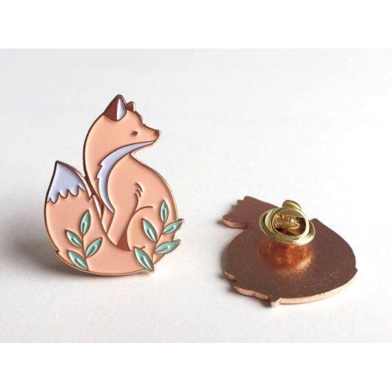 enamel pin plathing gold/perak custom