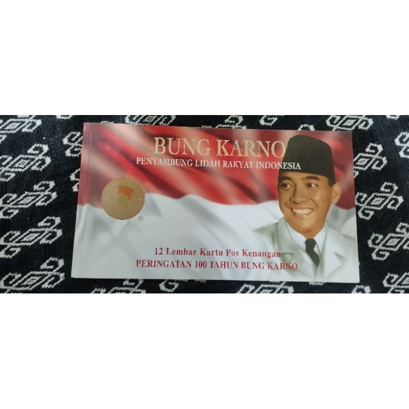 kolektor Presiden Soekarno edisi khusus cd lagu postcard foto2 Bung Karno