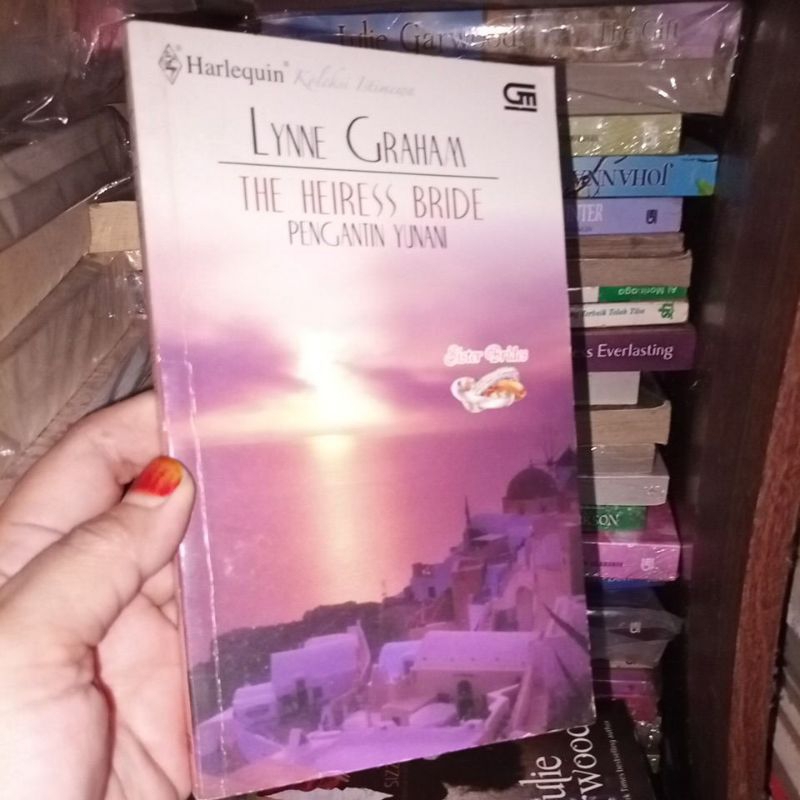 Novel  Harlequin The Heiress Bride Pengantin Yunani Lynne Graham