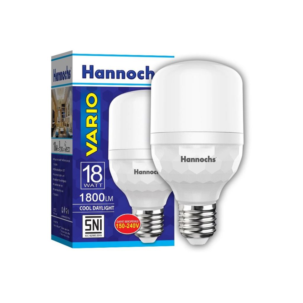 Hannochs Vario Bola Lampu LED 18watt