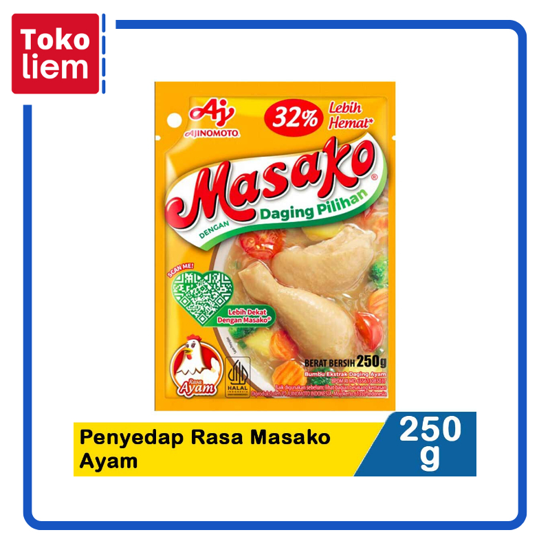 

Ajinomoto Penyedap Rasa Masako Ayam 250G
