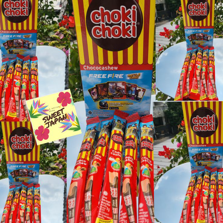 

Harga Termurah PROMO!!!!! MURAH !!!! CHOKI CHOKI CHOCOCASHEW ISI 20 BUNGKUSx10 gram Serba Murah