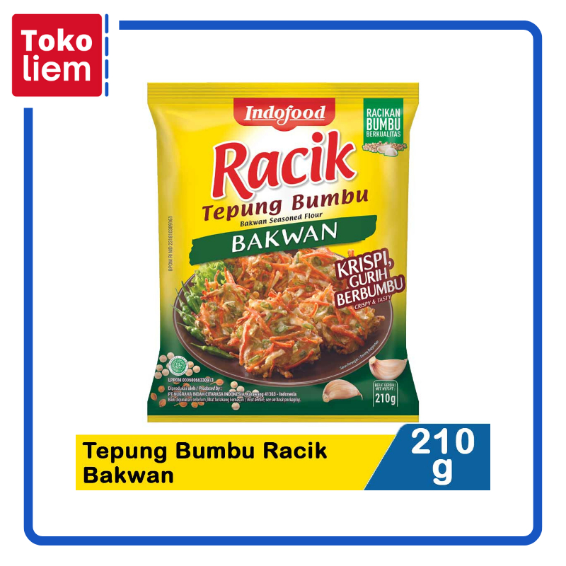 

Indofood Tepung Bumbu Racik Bakwan 210G