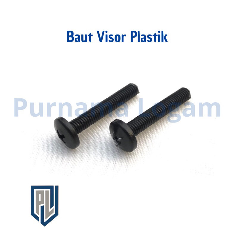 BAUT VISOR PLASTIK NMAX HITAM