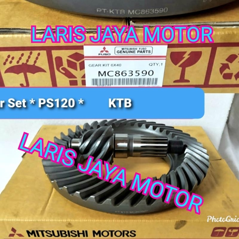 GEAR SET PS120 6X40 GIGI GARDAN PS120 6X40