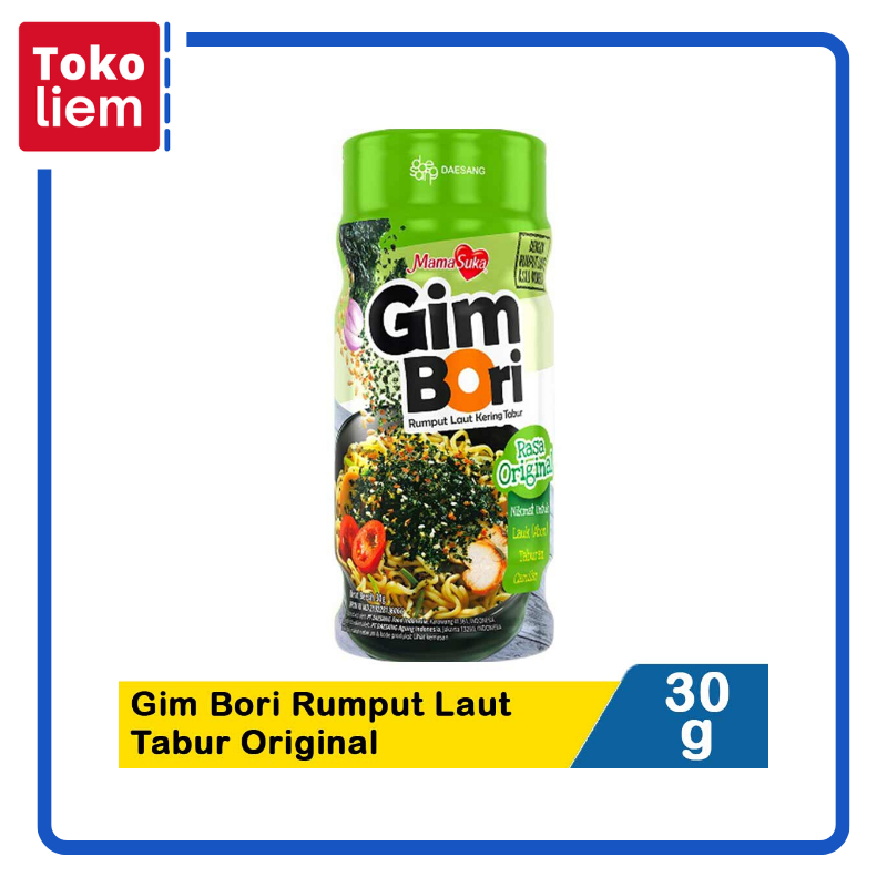 

Mamasuka Gim Bori Rumput Laut Tabur Original 30G