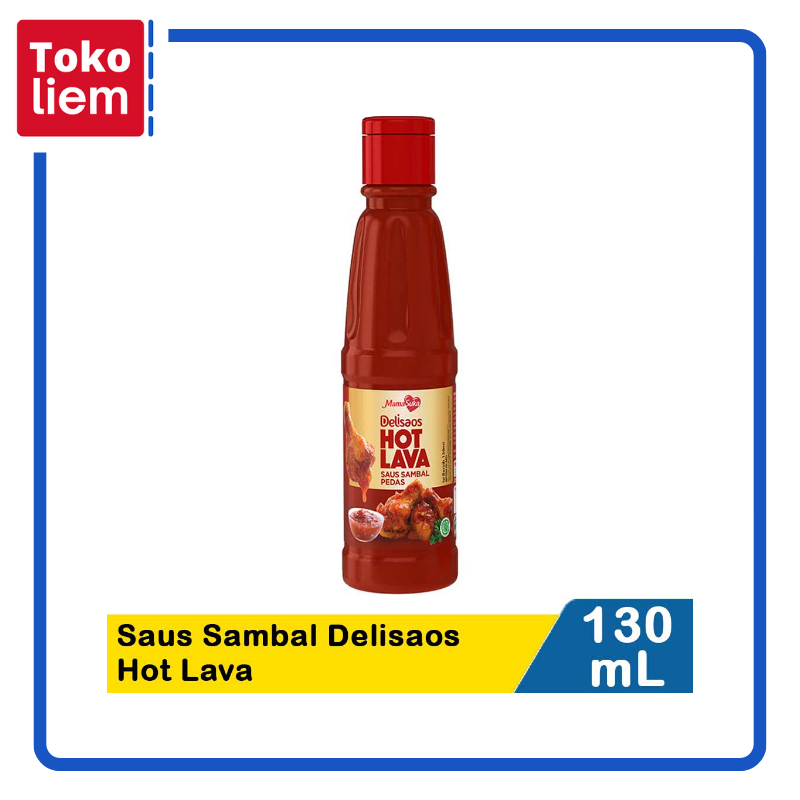 

Mamasuka Saus Sambal Delisaos Hot Lava 130Ml