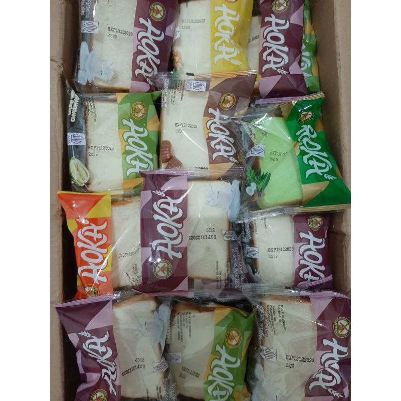 

Roti Aoka Panggang mix varian