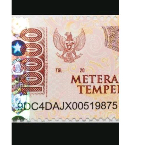 

[Original] 10000bendatempel