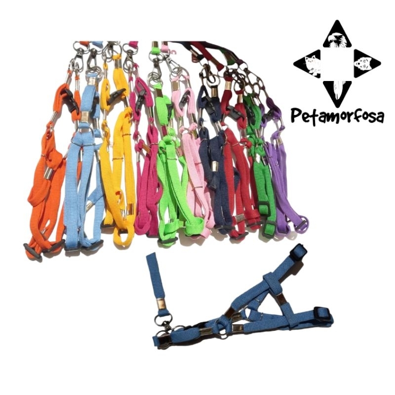 HARNESS Tali Jinjing Kucing Polos untuk jalan-jalan