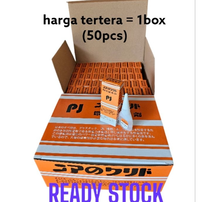 

Terbatas Lem Korea Pj Super Glue lem setan per50pcs