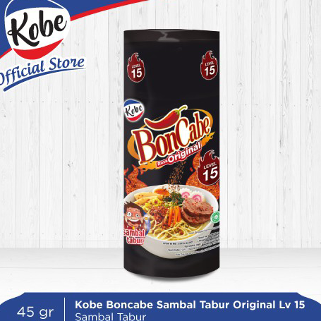 

Buruan Beli BonCabe Sambal Tabur Level 15 Rasa Original Botol 45gr