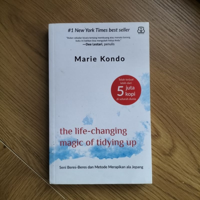 [Preloved] Seni beres beres ala Jepang by Marie Kondo