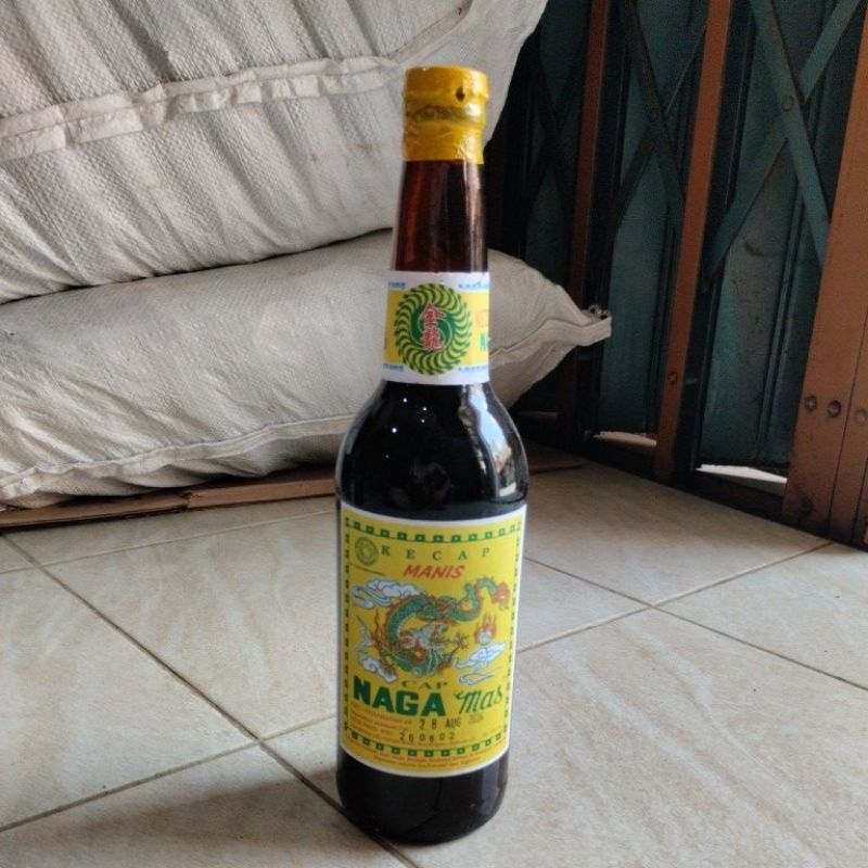 

Kecap Manis cap Naga Mas botol kaca - 600 ml