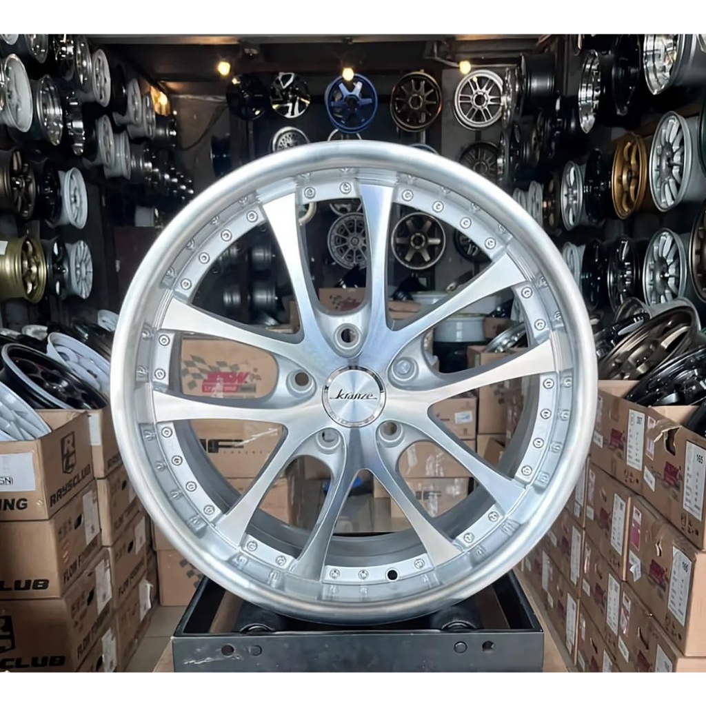 velg KRANZE LXZ R17X 8.5/9.5 pcd 5x114,3 velg mobil ring 17 celong civic,xpander,innova,accord dll