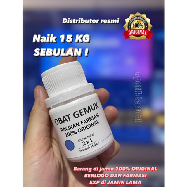Obat Gemuk Farmasi Isi 30 Distributorresmi 100% Original