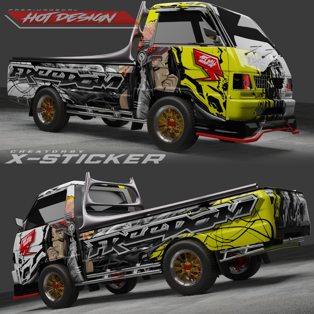 decal sticker l300 full body