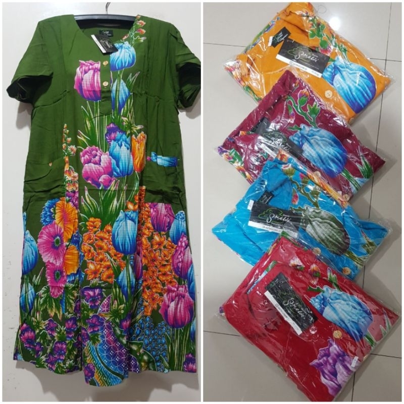 DYA369 YULI - DASTER 08 ALIKA LD 120 CM PB 110 CM BATIK SESAWI