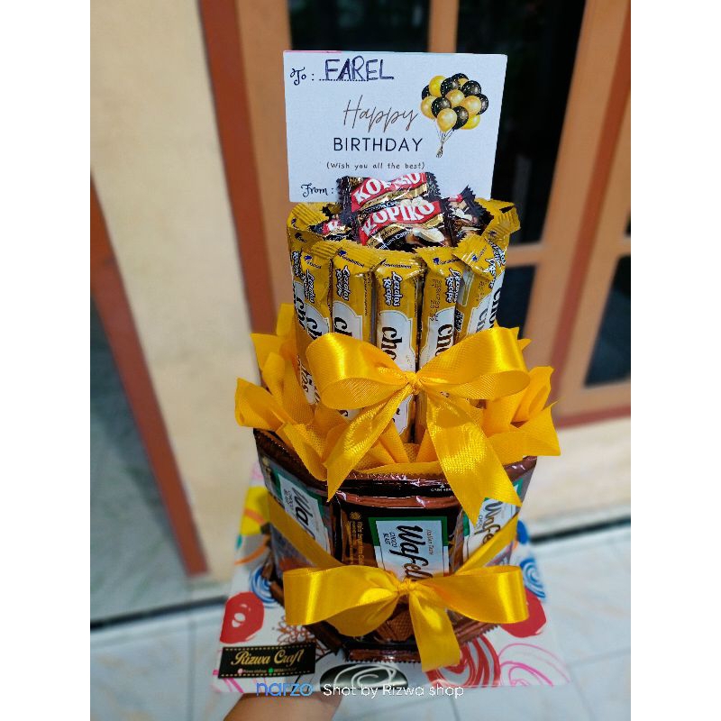 

COD MURAH TART SNACK snack tower ulang tahun free packing kardus