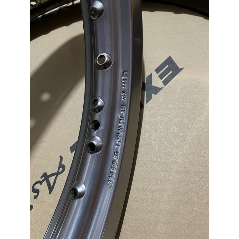 VELG TAKASAGO EXCEL ASIA WARNA TITANIUM UKURAN 160 RING 17