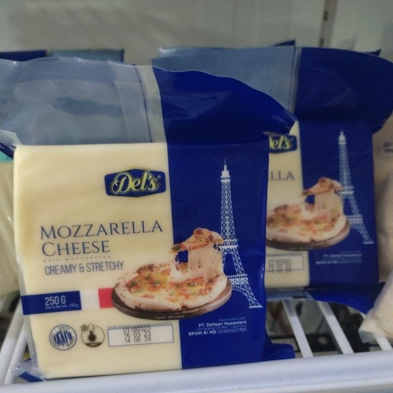 

KEJU MOZARELLA ~ DELS MOZARELLA CHEESE 250GR