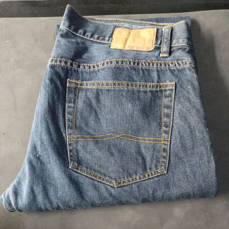 Celana Jeans Denim Second Bekas Branded Jeans West Size 36 Fit 37